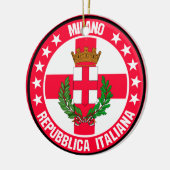 Milano Keramik Ornament (Links)