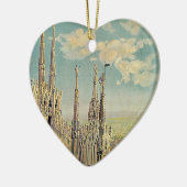 Milano Keramik Ornament (Links)