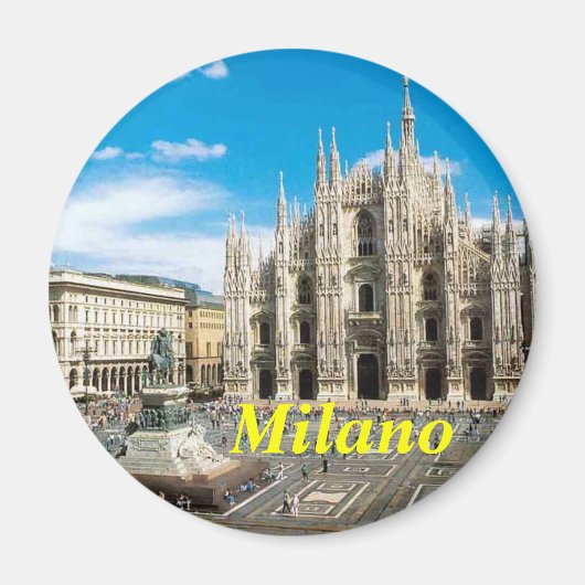 Milano Kühlschrankmagnet (Vorne)