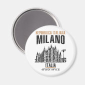 Milano Magnet (Vorderseite/Rückseite)