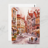 Milano, Mailand Italien Street Malerei Postkarte (Vorne/Hinten)