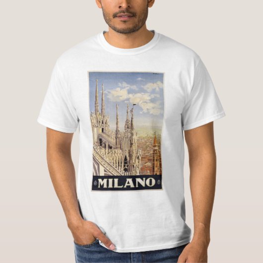 Milano (Mailand) Italien T-Shirt (Vorderseite)