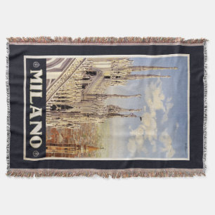 Milano (Mailand): Vintage-Reise-Decke Decke