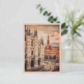 Milano, Mailänder Dom Postkarte (Stehend Vorderseite)