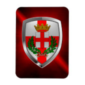 Milano Mettalic Emblem Magnet (Vertikal)