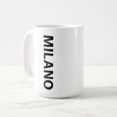 Milano Milano Italien Kaffeetasse (Vorderseite Links)