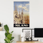 Milano Poster (Heimbüro)