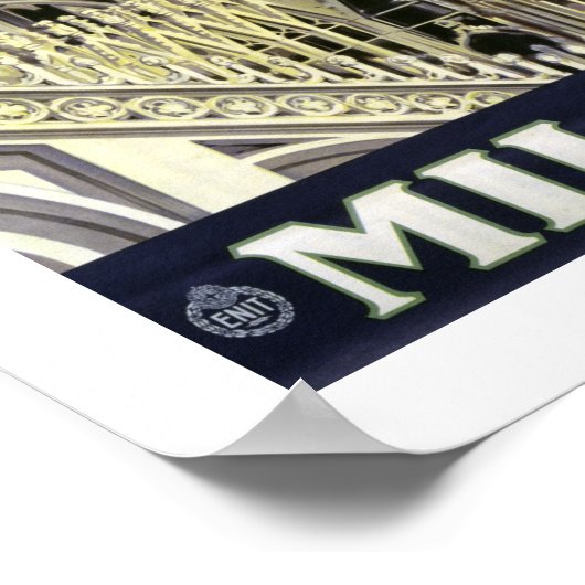 Milano Poster (Ecke)