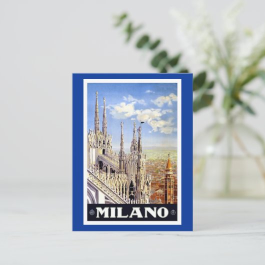 MILANO POSTKARTE (Stehend Vorderseite)