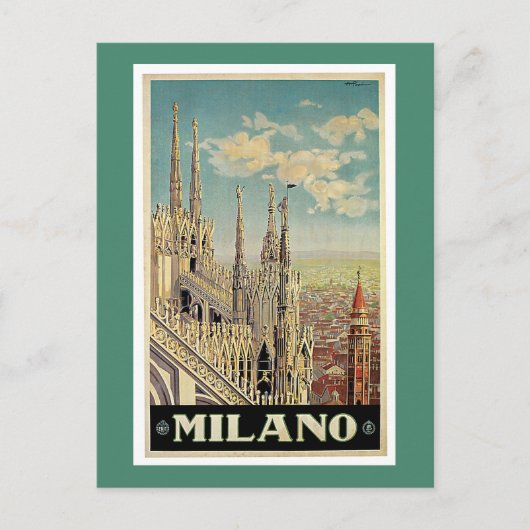 Milano Postkarte (Vorderseite)