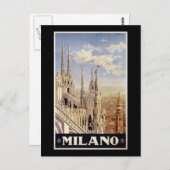 Milano Postkarte (Vorne/Hinten)
