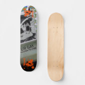 milardio says ur gay skateboard (Vorderseite)