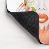 Milas surrealer Mandarine-Traum Mousepad (Ecke)