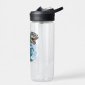 Milasaurus der T-Rex-Aufkleber Trinkflasche (Links)