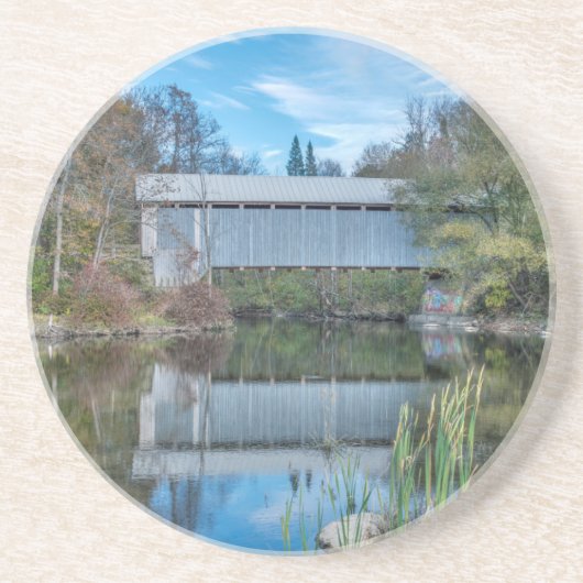 Milby-Brücke Getränkeuntersetzer (Vorne)