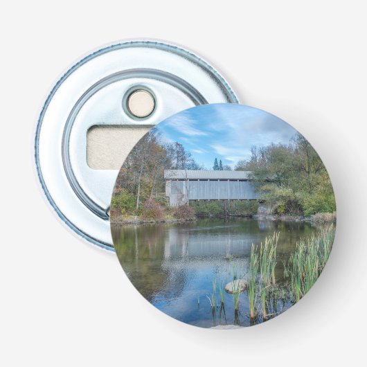 Milby Covered Bridge 2 Flaschenöffner (Vorderseite)