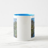 Milby Covered Bridge 2 Zweifarbige Tasse (Mittel)