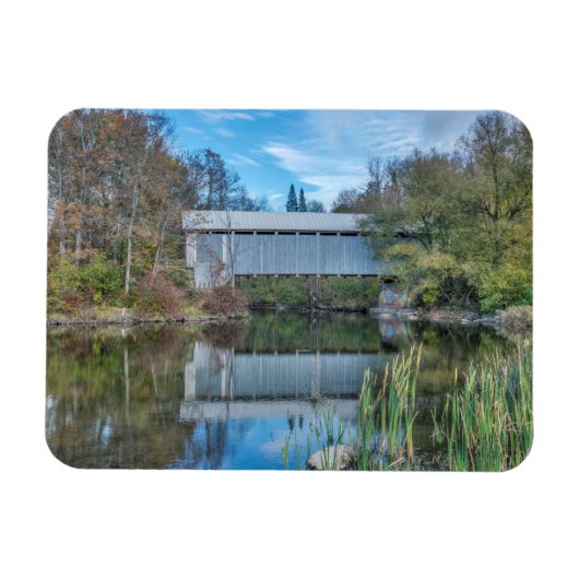 Milby Covered Bridge Magnet (Horizontal)