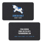 Milch aus Milchbetrieben Visitenkarte