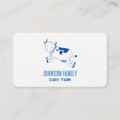 Milch aus Milchbetrieben Visitenkarte (Vorderseite)