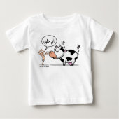 Milch Baby T-shirt (Vorderseite)