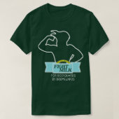 Milch bekämpfen T-Shirt (Design vorne)