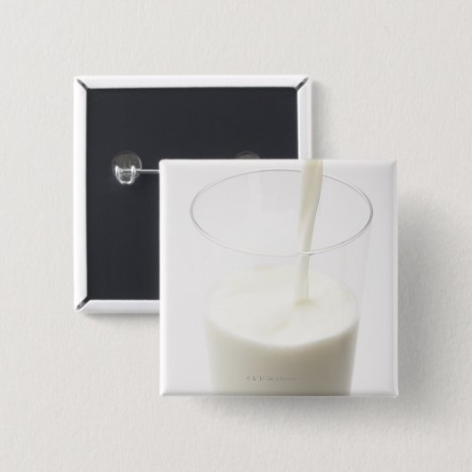 Milch Button (Vorne & Hinten)