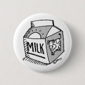 Milch Button (Vorderseite)