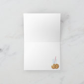 Milch & Cookies Dankeschön Karte - Vintages Kopfka (Innenseite)