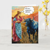 Milch die karte (Gelbe Blume)