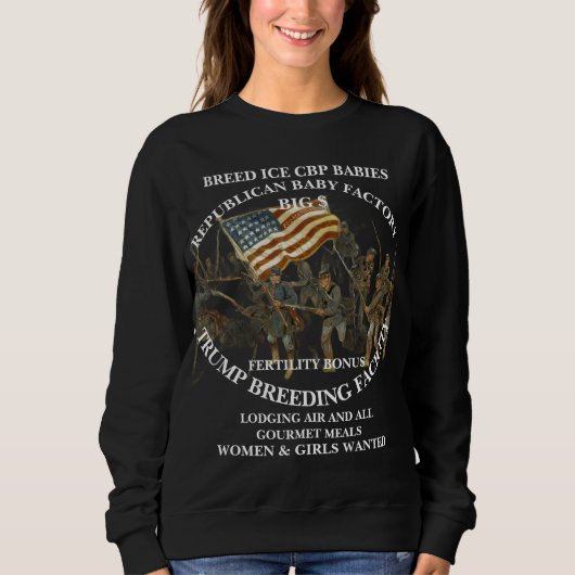MILCH DOD LEBENSMITTEL FLEISCH MILCH ÖL EIER OBST SWEATSHIRT (Vorderseite)