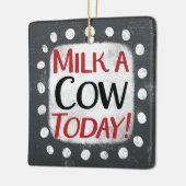 Milch eine Kuh heute Ornament (Links)