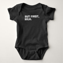 Milch First Baby Jersey Bodysuit