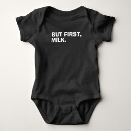 Milch First Baby Jersey Bodysuit Baby Strampler