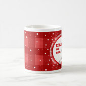 Milch für den Weihnachtsmann. Weihnachtsgeschenk Kaffeetasse (Mittel)