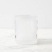 Milch für die Santa Mattierte Tasse (Mittel)