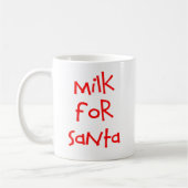 Milch für die Santa Tasse (Links)