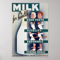 Milch - für Gesundheit, gute Zähne, Vitalität, Aus