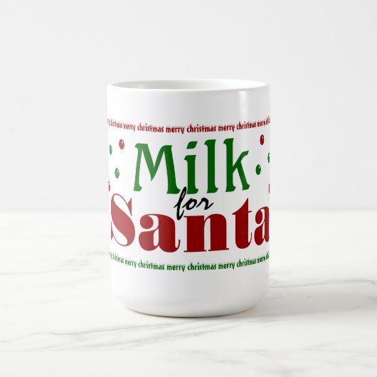 Milch für Sankt-Tasse Kaffeetasse (Mittel)