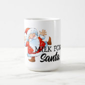 Milch für Santa Kaffeetasse (Mittel)