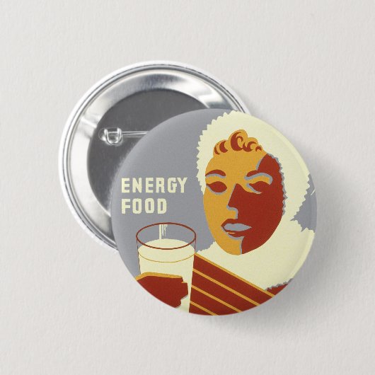 Milch für Wärme Button (Vorne & Hinten)