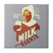 Milch für Wärme Fliese (Vorderseite)