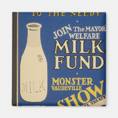 Milch für Wärme Magnet (Vorne)