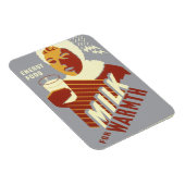 Milch für Wärme Magnet (Rechte Seite)