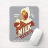 Milch für Wärme Mousepad (Mit Mouse)