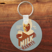 Milch für Wärme Schlüsselanhänger (Vorderseite)