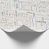Milch Geschenkpapier (Ecke)