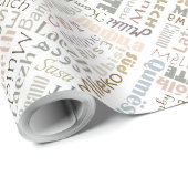 Milch Geschenkpapier (Rolleneckpunkt)