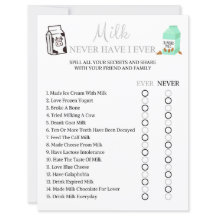 Milch habe ich noch nie gespielt