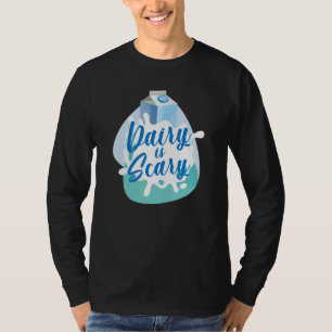 Milch ist Beängstigend Vegan T-Shirt